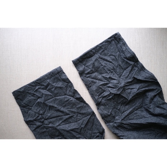 Yohji Yamamoto -  AW16 Wool-Blend Textured Pants - Picture 6 of 16